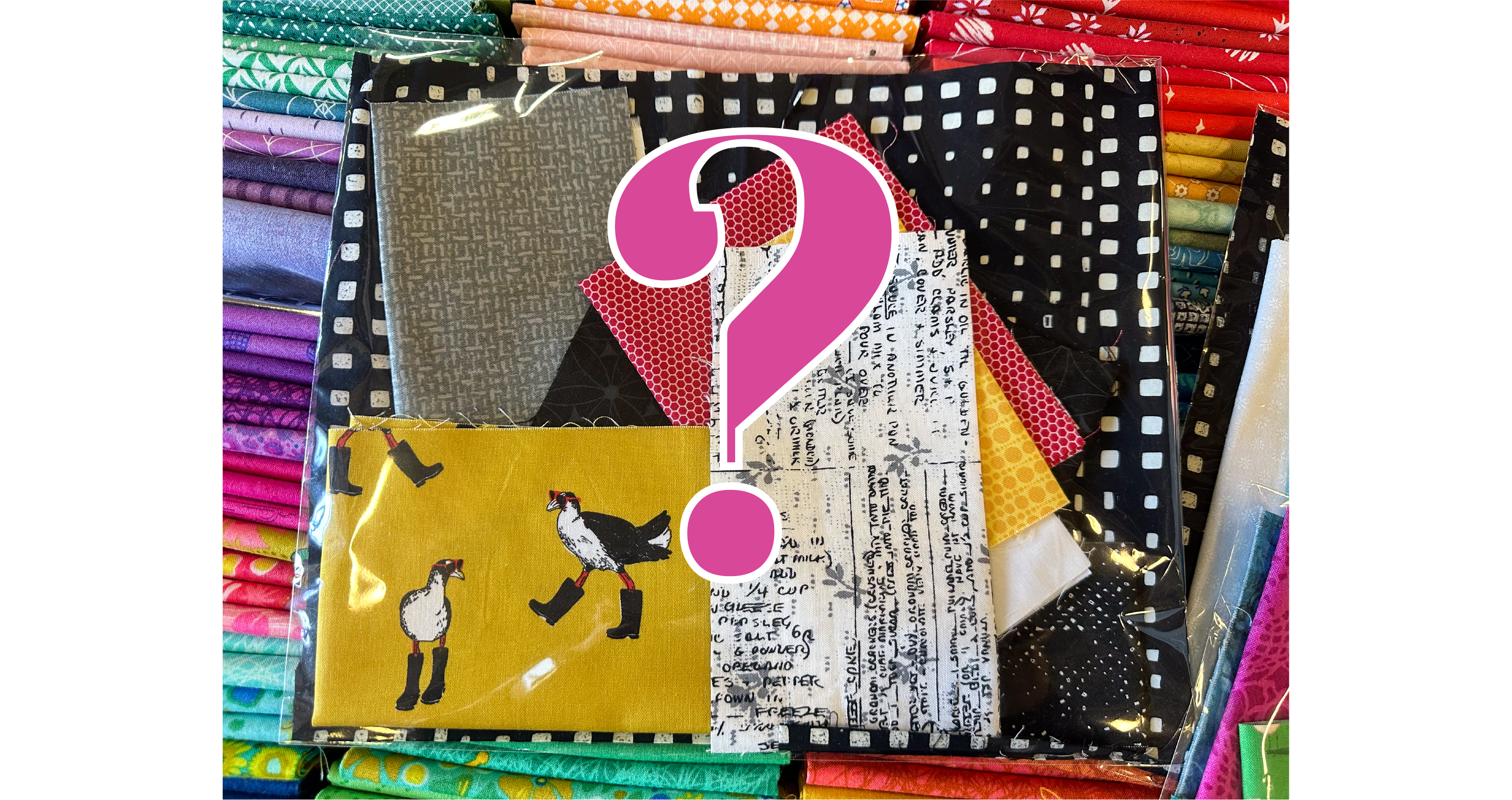 Mystery Scrap Bag – Sew Can I