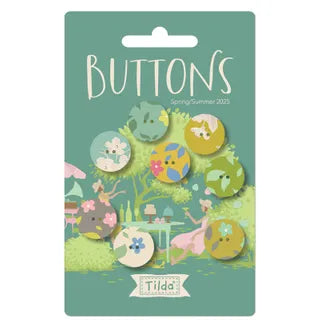 Sunday Brunch Buttons 400068 - Tilda