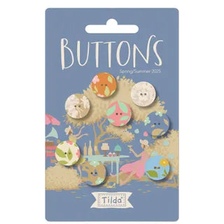 Sunday Brunch Buttons 400069 - Tilda