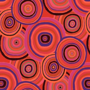 Kaffe 85 and Fabulous 25cm PWGP067-Red - Kaffe Fassett