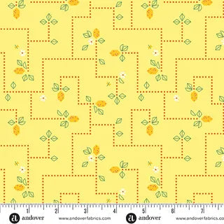 Noras Garden 25cm A907Y - Andover Fabrics