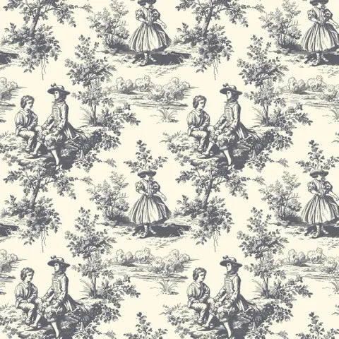 Toile De Jouy 25cm DV6623 - Devonstone